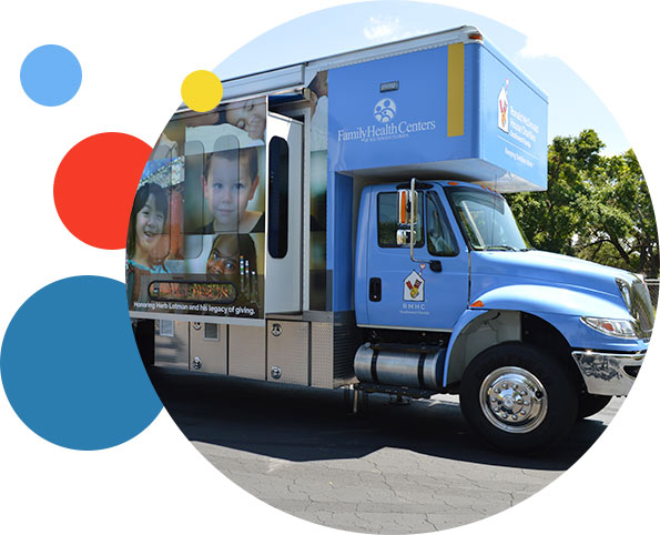 Exterior Picture of Ronald McDonald Care Mobile