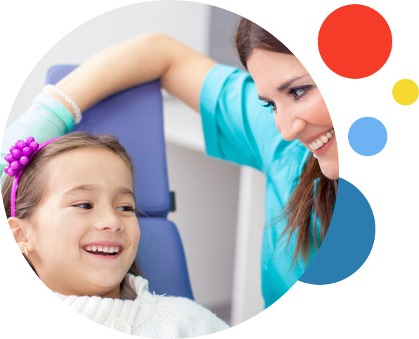 Dental Services - Picture of young girl in dental chair